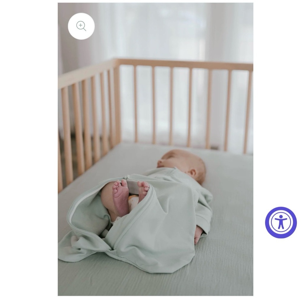 Butterfly Swaddle - Multi-Stage Sleep System (Ivory) - Picture 9 of 9